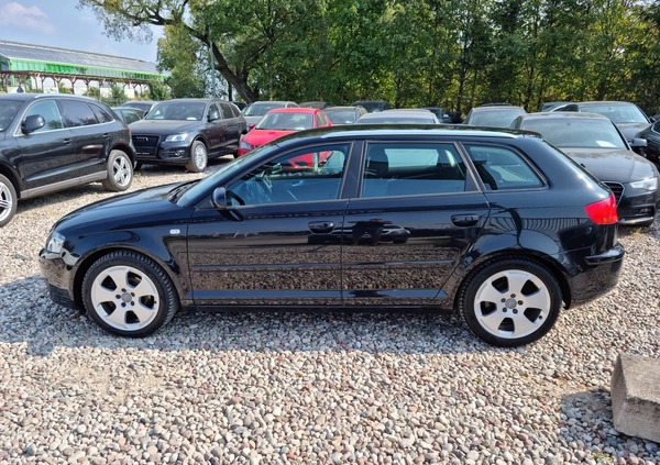 Audi A3 cena 25000 przebieg: 207000, rok produkcji 2008 z Pruszków małe 596